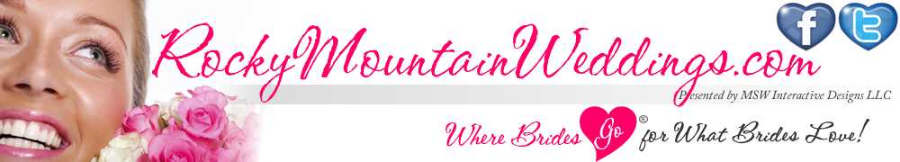Plan your Rocky Mountain wedding and reception with RockyMtnWeddings.com